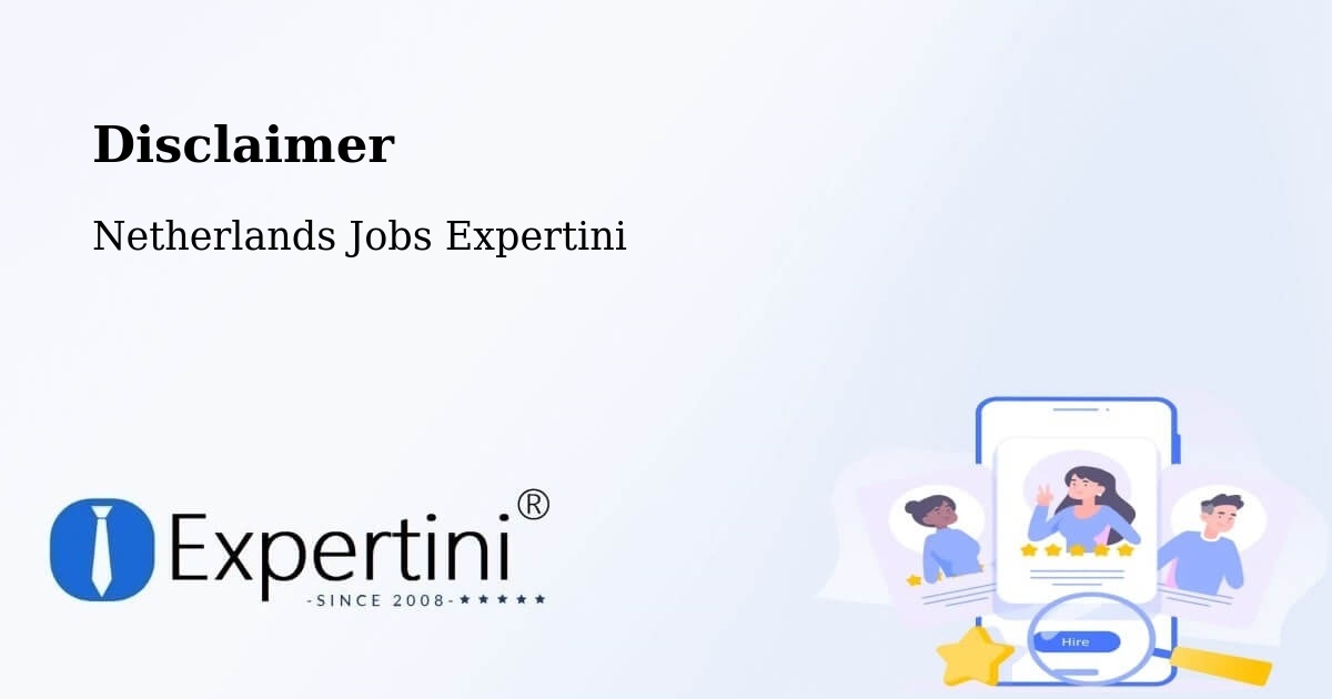 Disclaimer – Arnhem - Netherlands Jobs Expertini