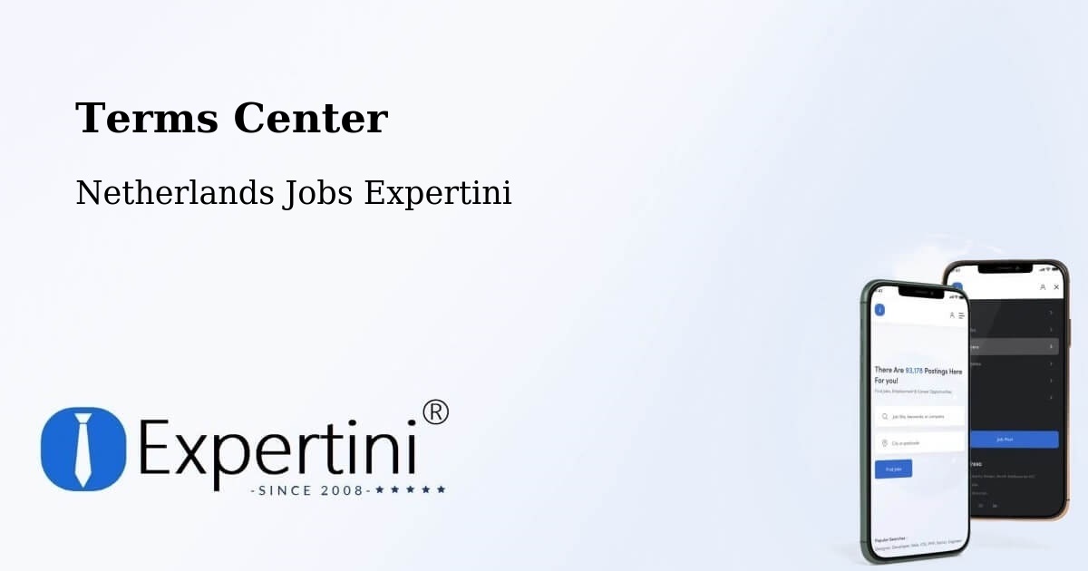 Terms of Service – Arnhem - Netherlands Jobs Expertini